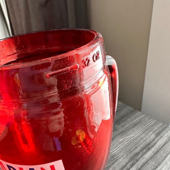 Molson Canadian beer brewery glass stein boot 32 oz "I am Canadian" - Picture 12 of 13